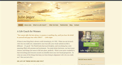 Desktop Screenshot of juliejeger.com